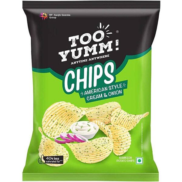 Too Yumm Style Cream & Onion Potato Chip